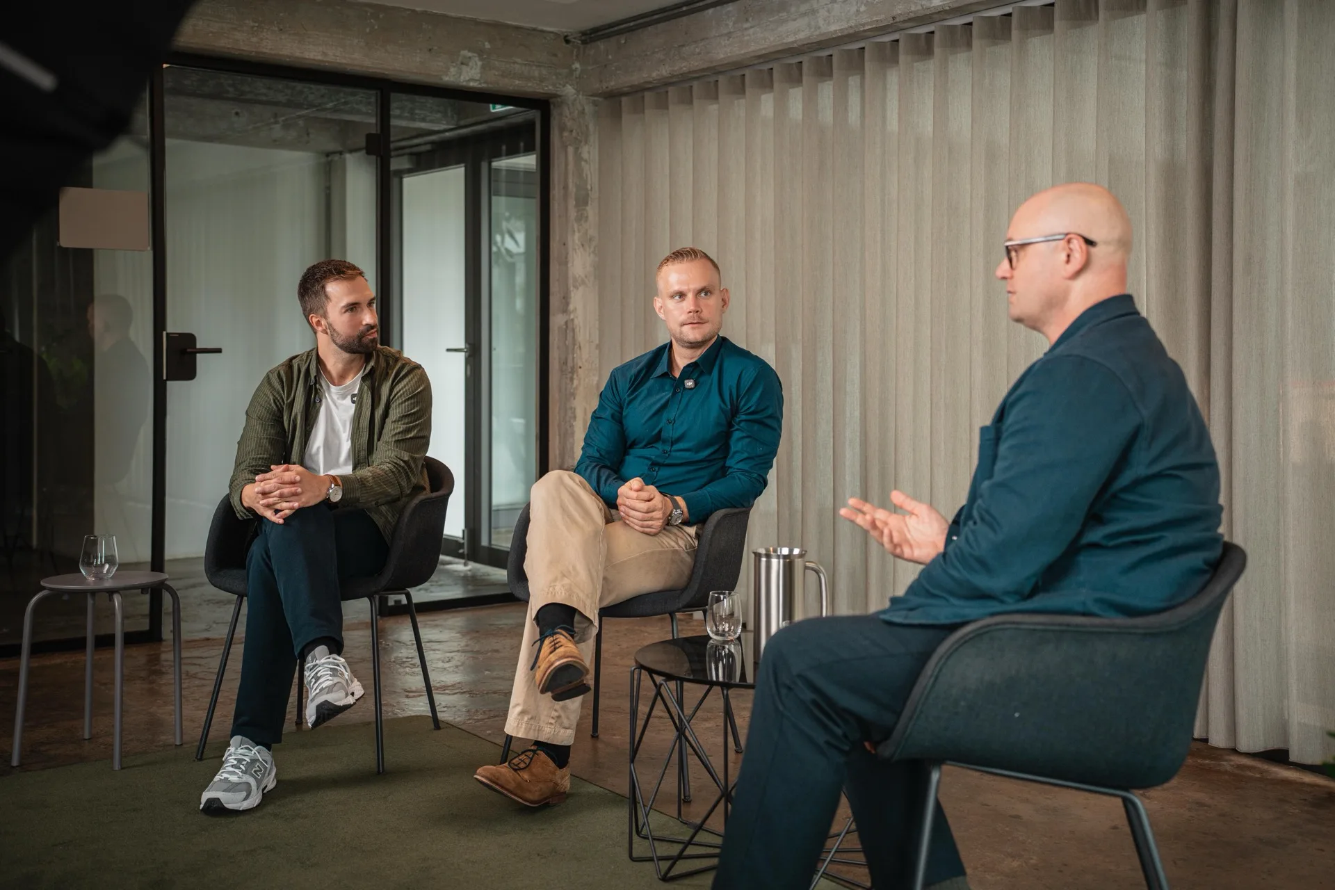 Casper Ackermann and Emil Flou Hjorth Jensen at Hello Retail Conversations
