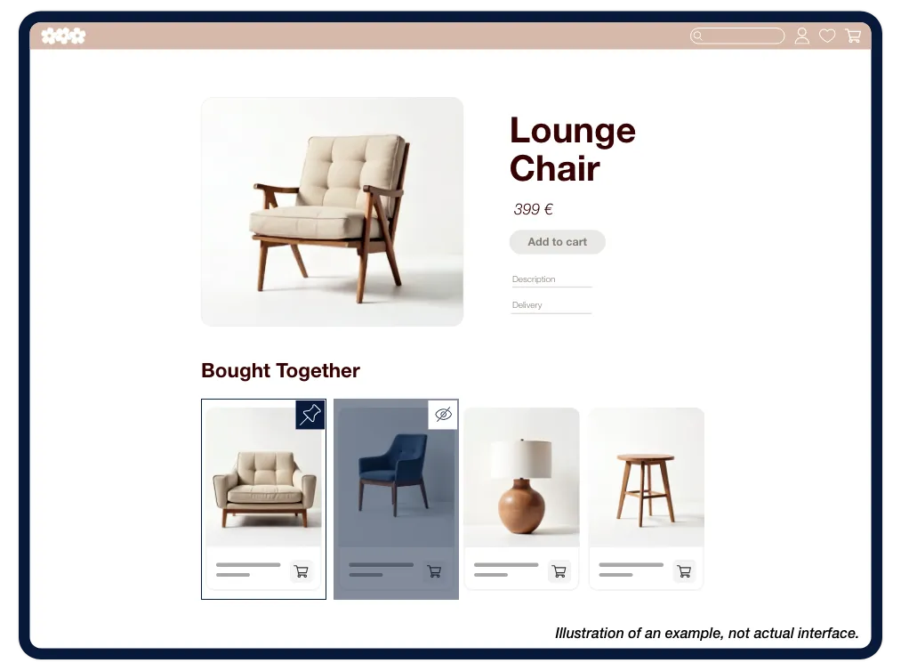 Pinned Products overview