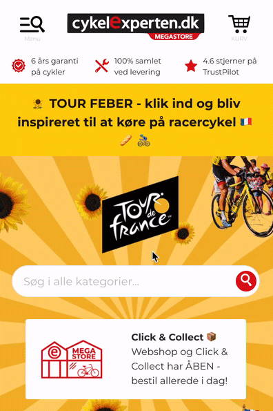 Customer journey optimization Cykelexperten