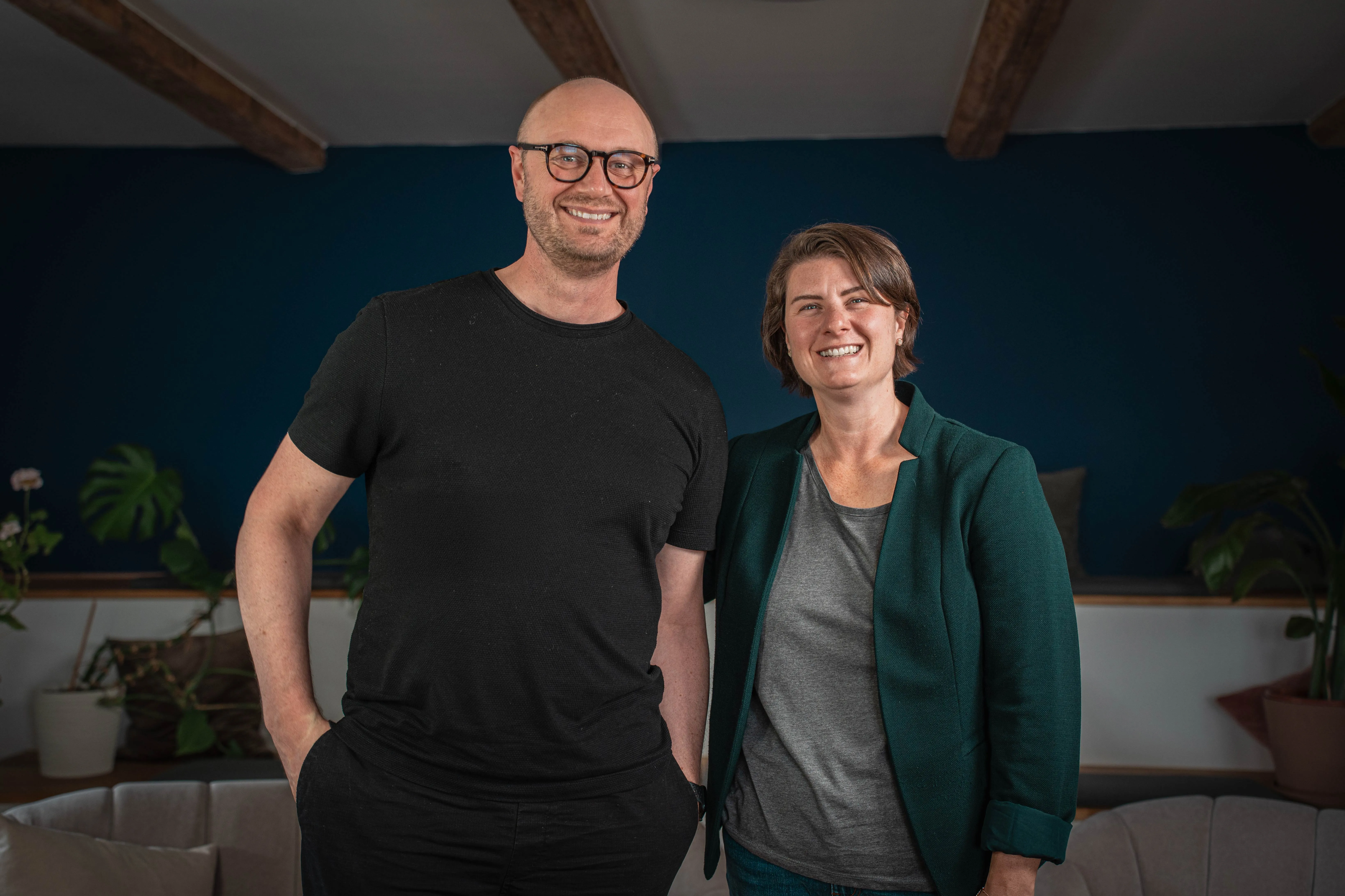Jennifer Montague and Nicklas Beran Bergström at Hello Retail Conversations