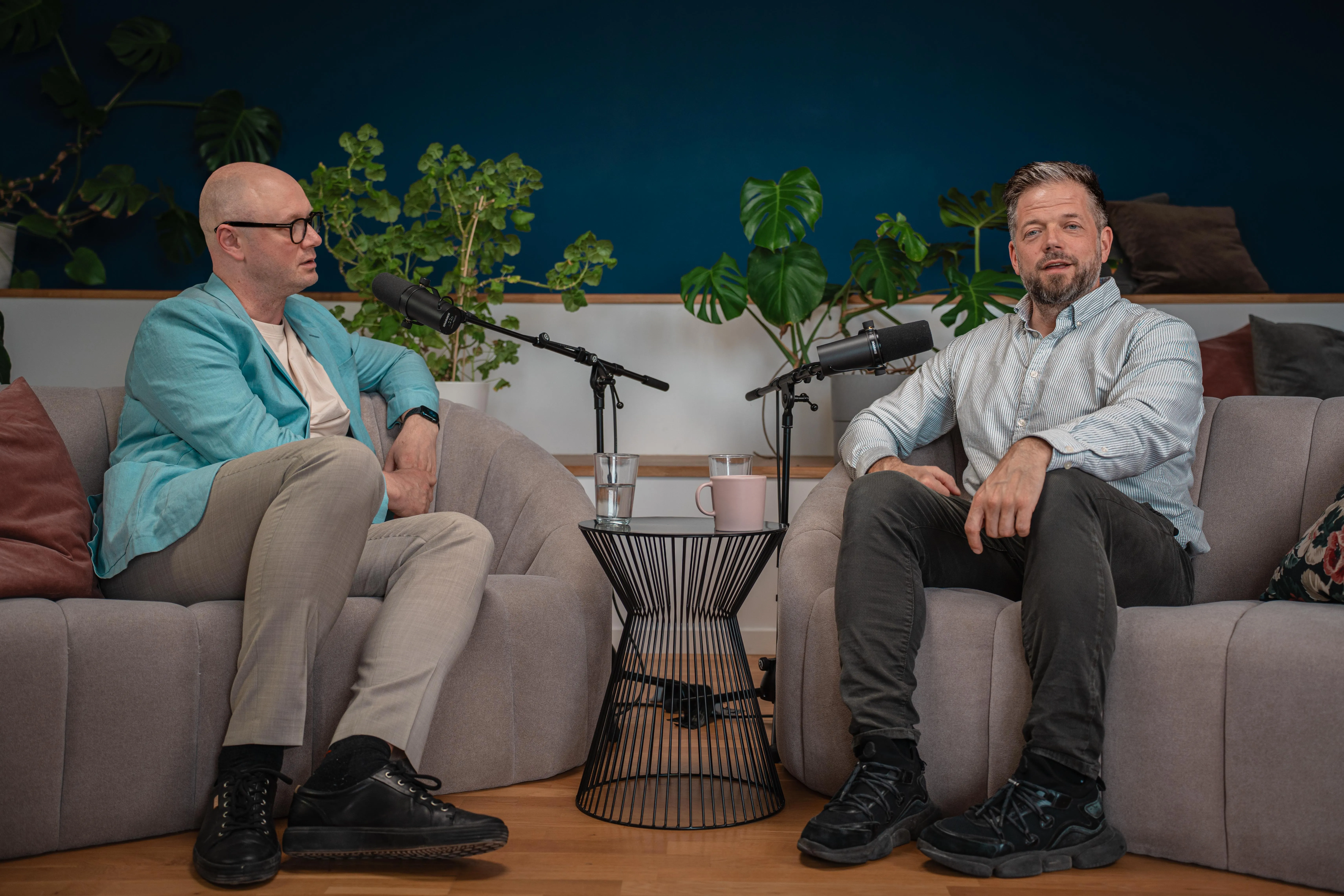 Morten Grabowski Kjær and Nicklas Beran Bergström at Hello Retail Conversations