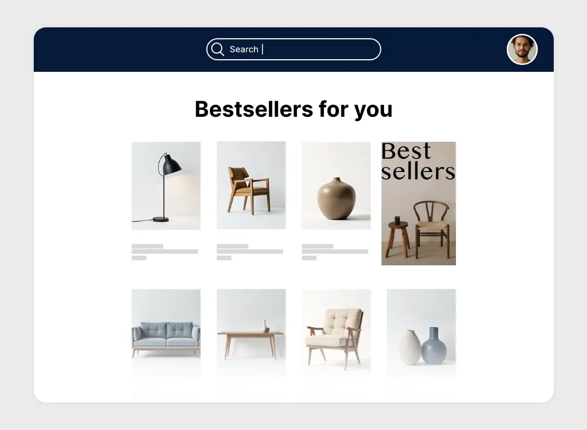 Initial Content with Personalized Bestsellers