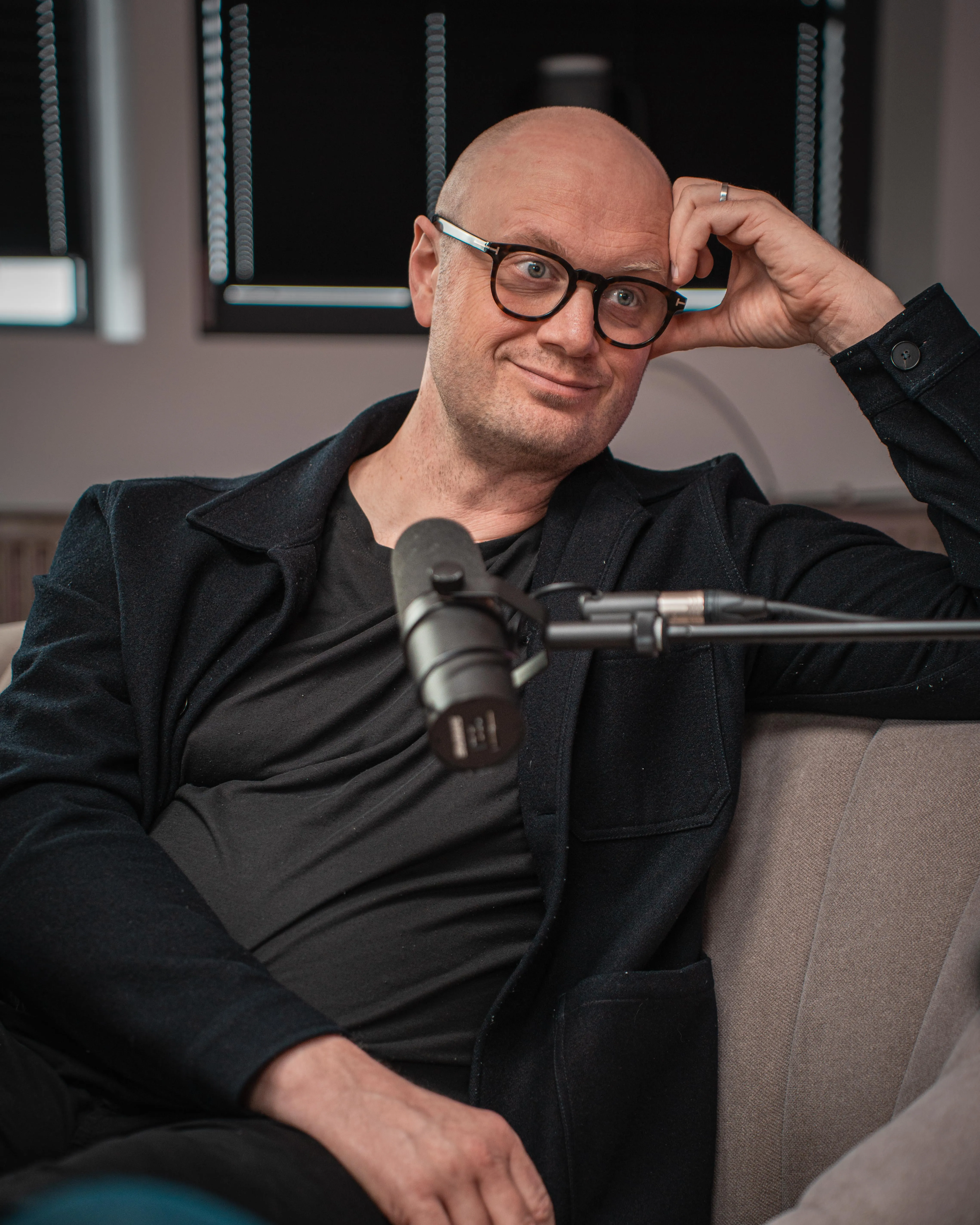 Christoffer Bouet during the conversation