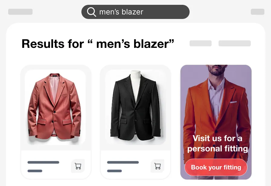 Promote a Service banner example