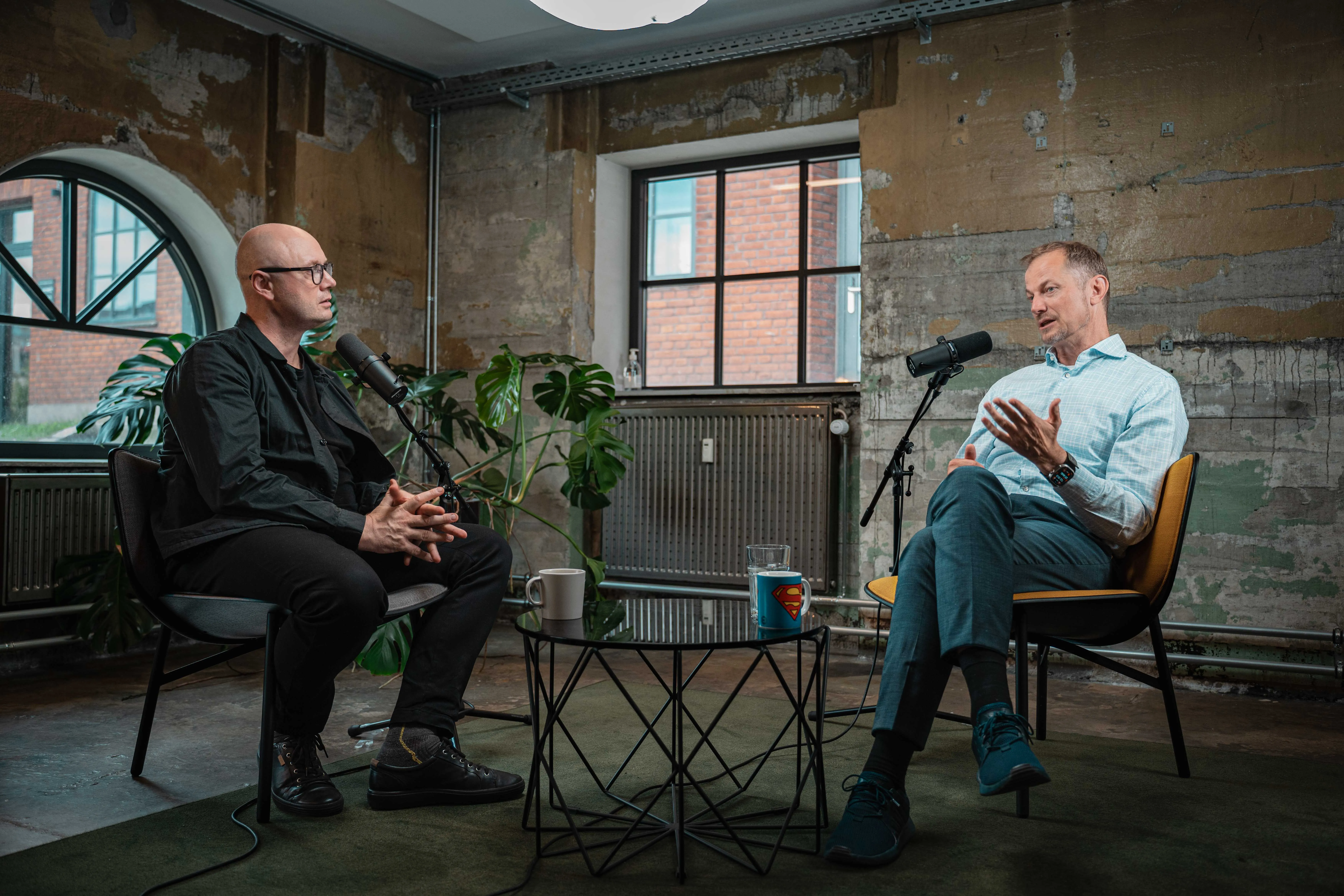 Peter Sommer and Rasmus at Hello Retail Conversations