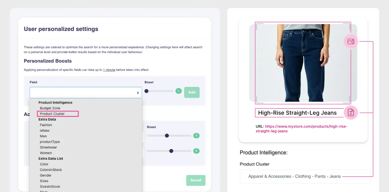 Product Cluster Configuration