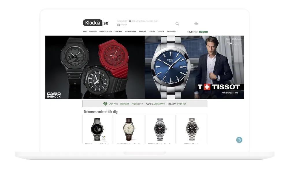 Klockia search on macbook
